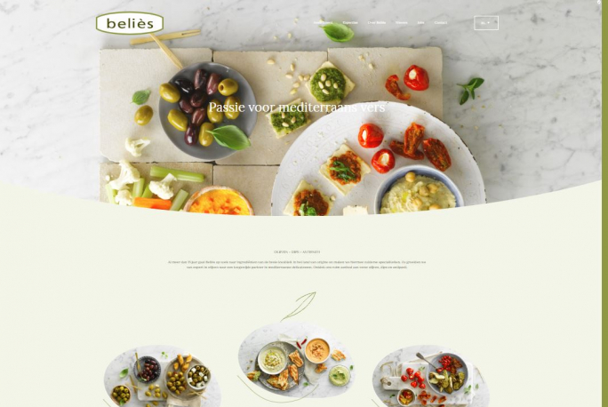 Impressie website