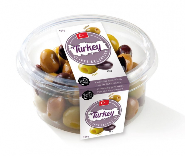 mélange d'olives turques